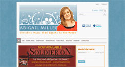 Desktop Screenshot of abigailmiller.com